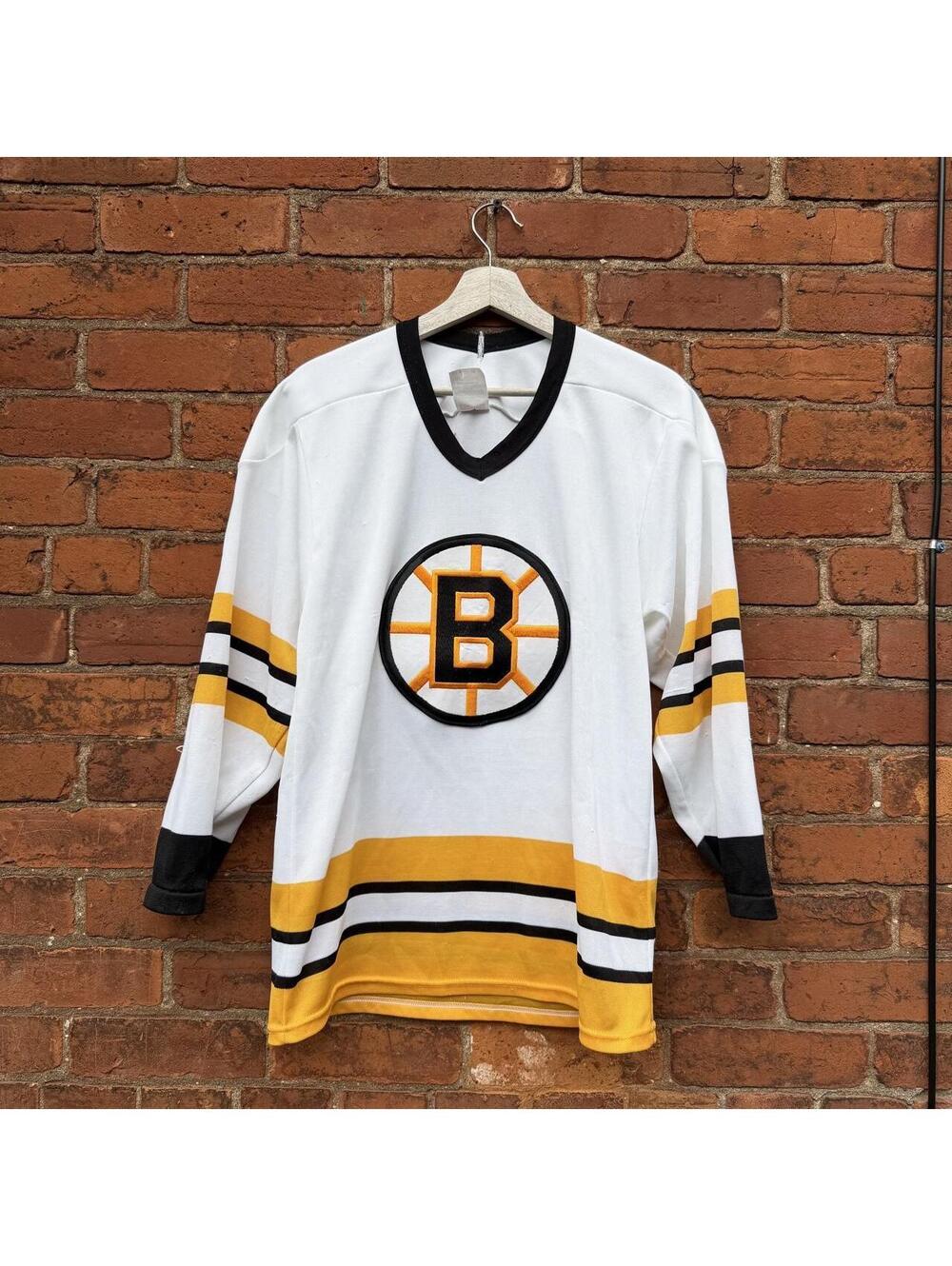 vintage Boston bruins ccm maska jersey 80s/90s S